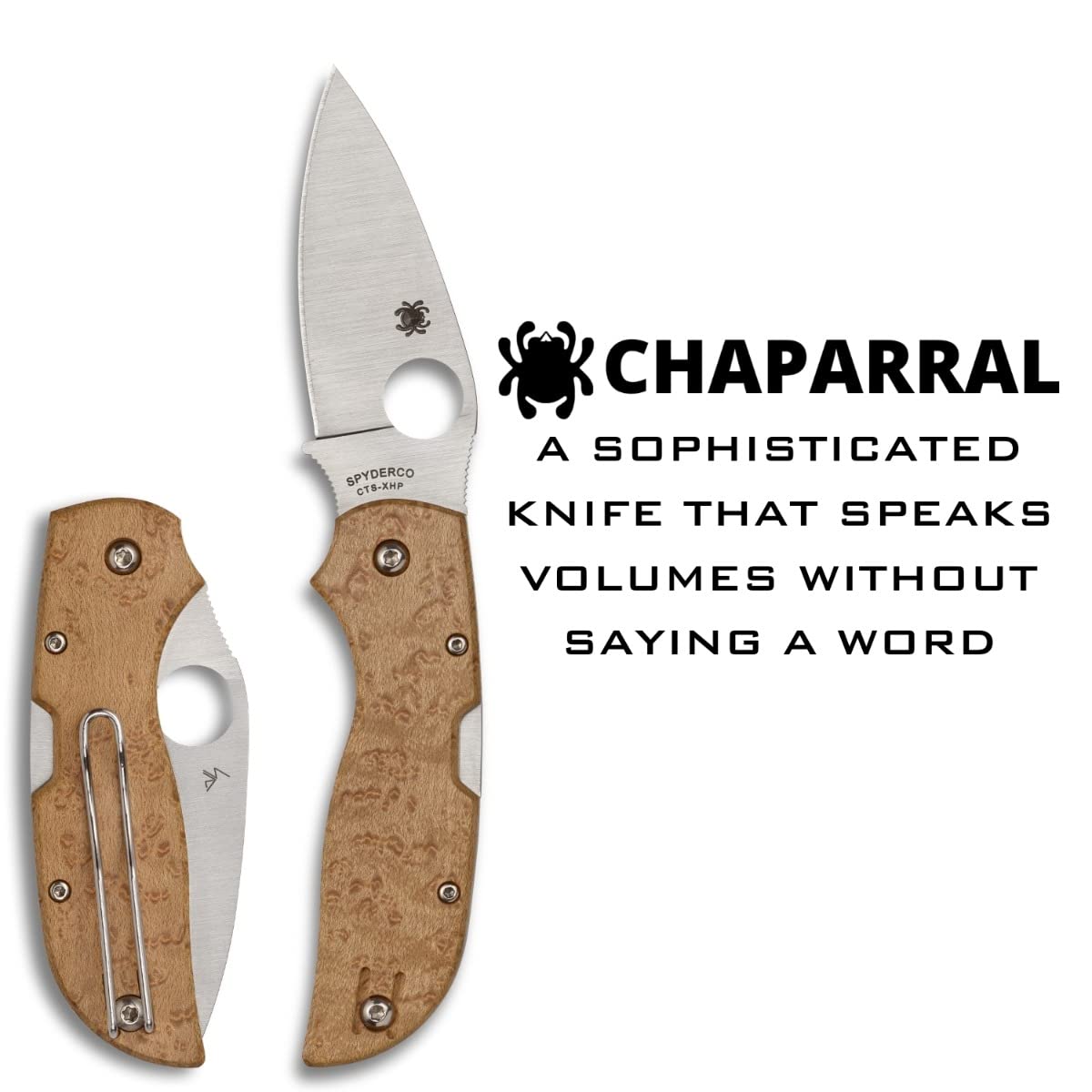めーぷる Chaparral® Birdseye Maple – Spyderco